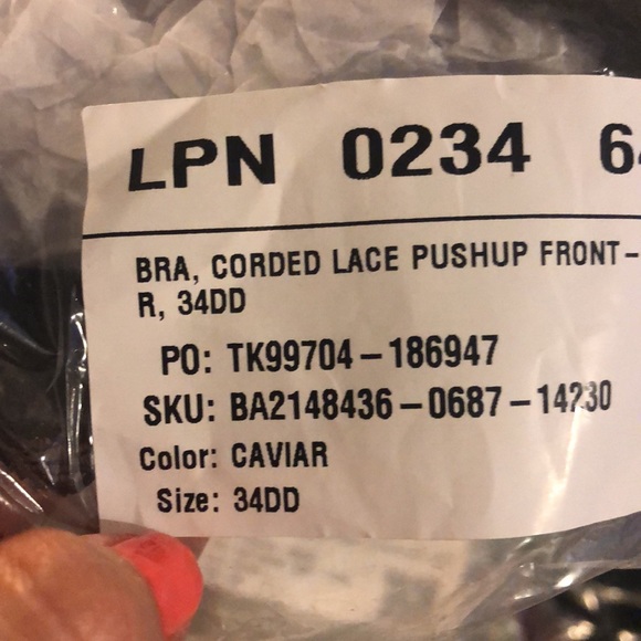 Black fenty savage push up bra with racer back - Picture 14 of 16